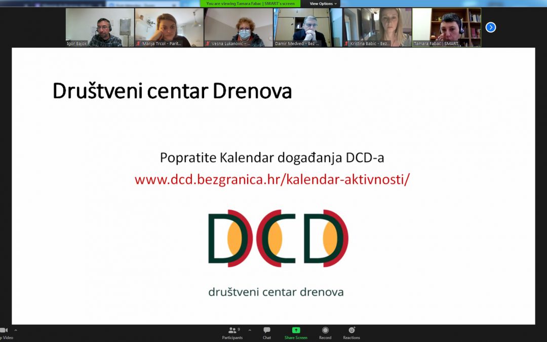 Održana radionica o monitoringu i evaluaciji u okviru projekta „Društveni centar Drenova“