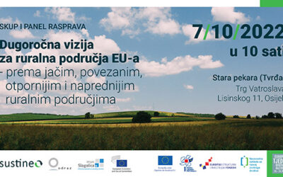Udruga ODRAZ poziva na skup i panel raspravu u Osijeku: Dugoročna vizija za ruralna područja EU-a