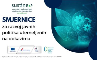 Izrađene smjernice za razvoj javnih politika u sklopu projekta SUSTINEO